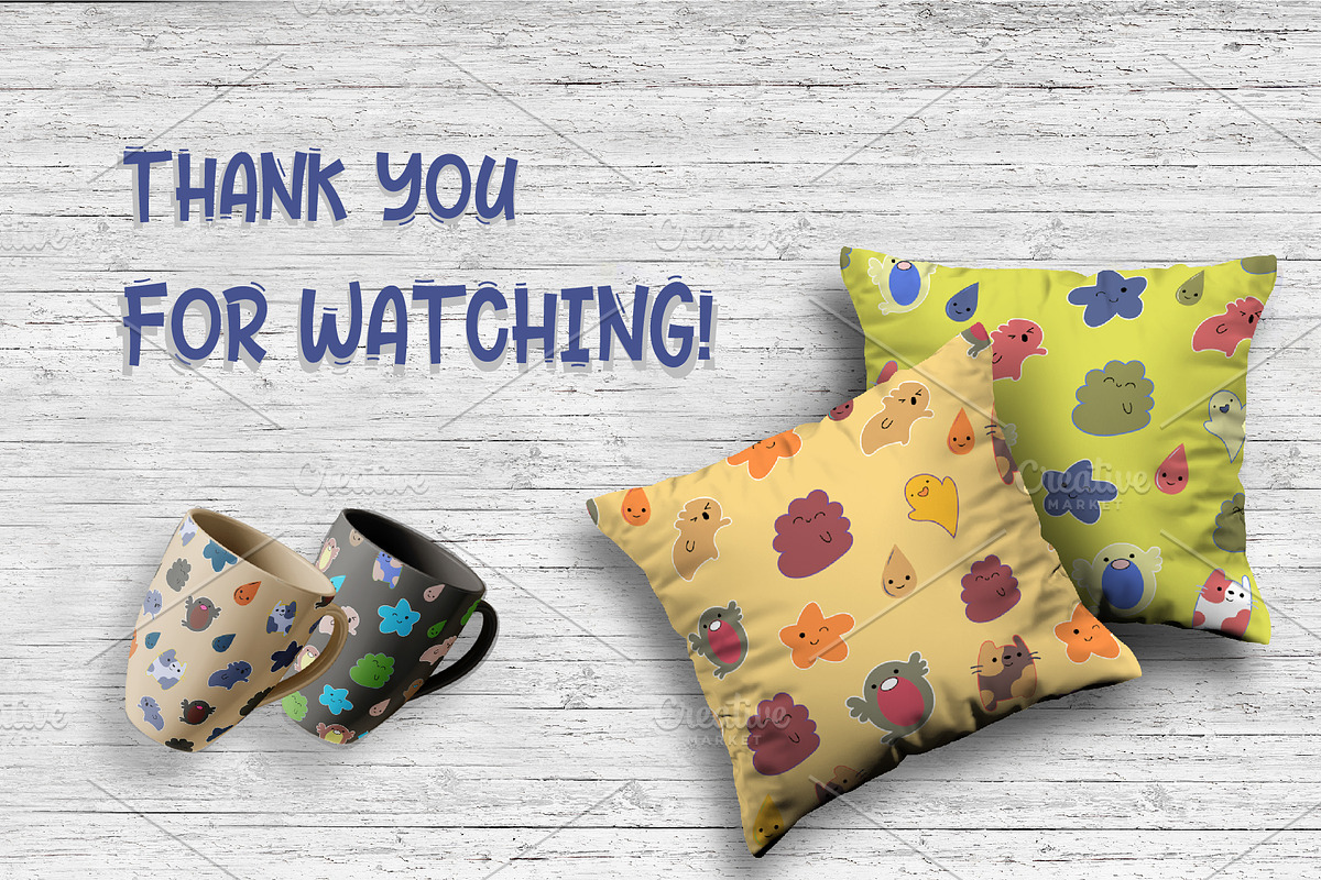 Cute Baby Seamless Patterns 15., a Texture Graphic by KENO Mascots (Photo 6 of 6)