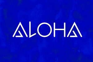 MANA Hawaiian Alphabet Font