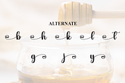 Honey | Script Font, a Handwritten Font by Scratchones (Thumbnail 8 of 9)