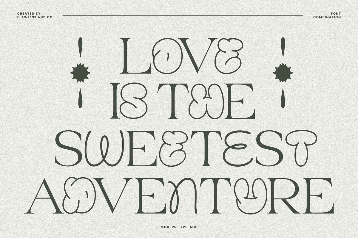 Round Dead - Mix Combination Font, a Serif Font by Flawless And Co (Photo 8 of 10)