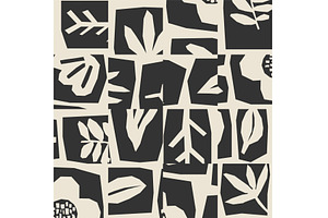 Cute trendy motley seamless pattern, an Abstract Photo by C Design Studio
