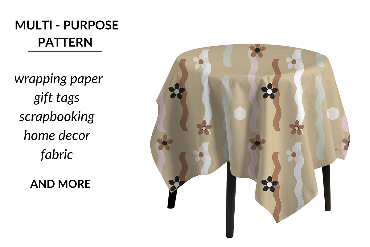 Scandinavian-Inspired Nature Pattern, a Pattern Graphic by SassyCorners (Photo 3 of 8)