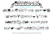 Mollusca Font Trio | Dingbats Doodle, a Script Font by Ardana Creative (Thumbnail 11 of 15)