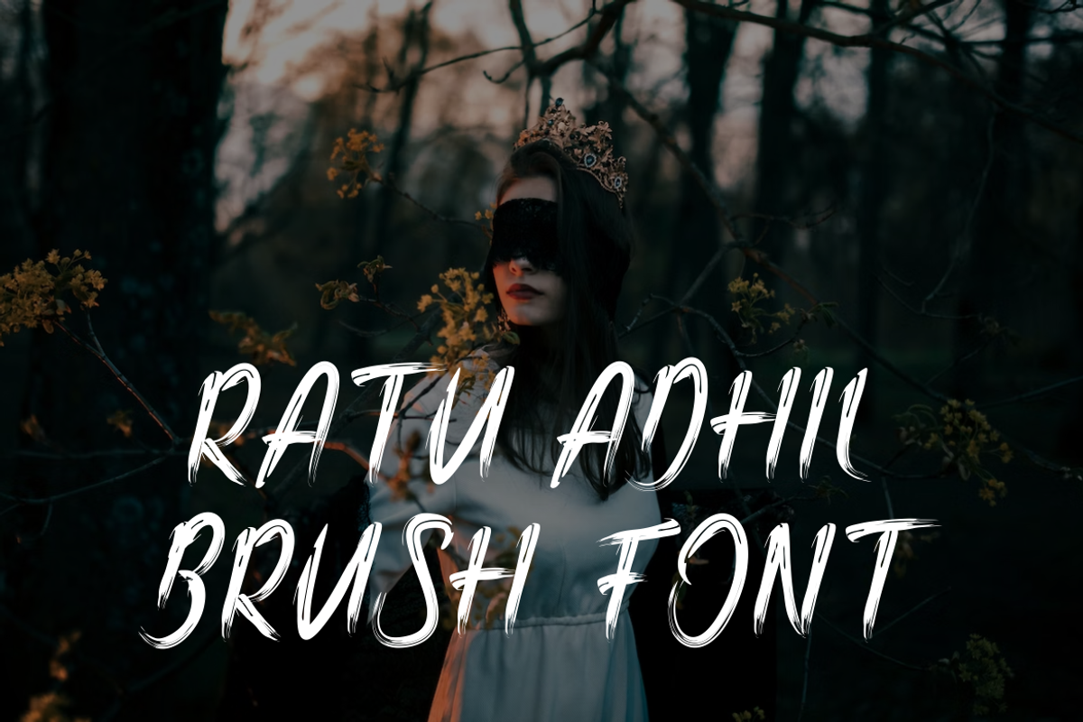Ratu Adhil - Font, a Handwritten Font by artchiles_design (Photo 3 of 5)