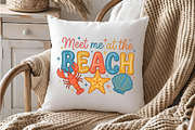 Meet Me At The Beach Cute Summer PNG, an Illustration by OK Design (Thumbnail 4 of 5)
