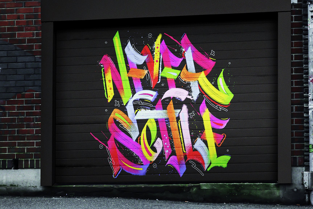 Graffiti Lettering Brush Toolbox, a Brush Add-On by Nico-Ng (Photo 11 of 20)