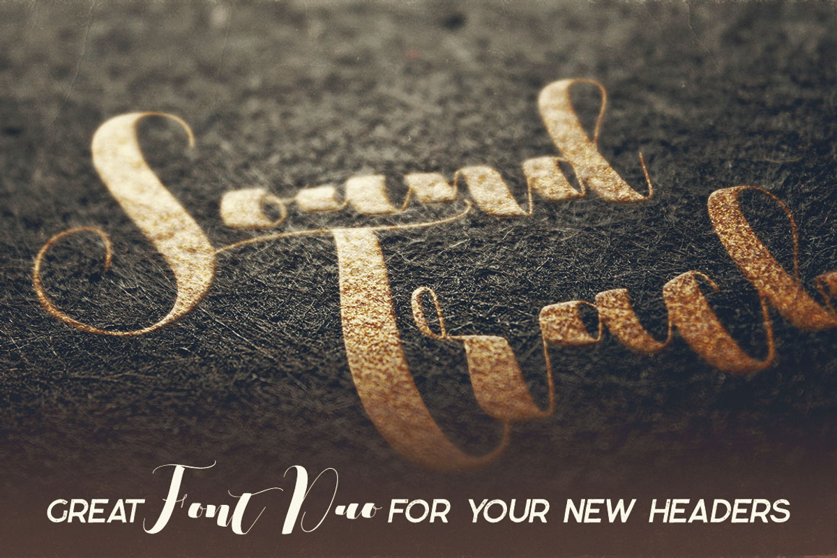 Soundtrack Font Duo preview 4