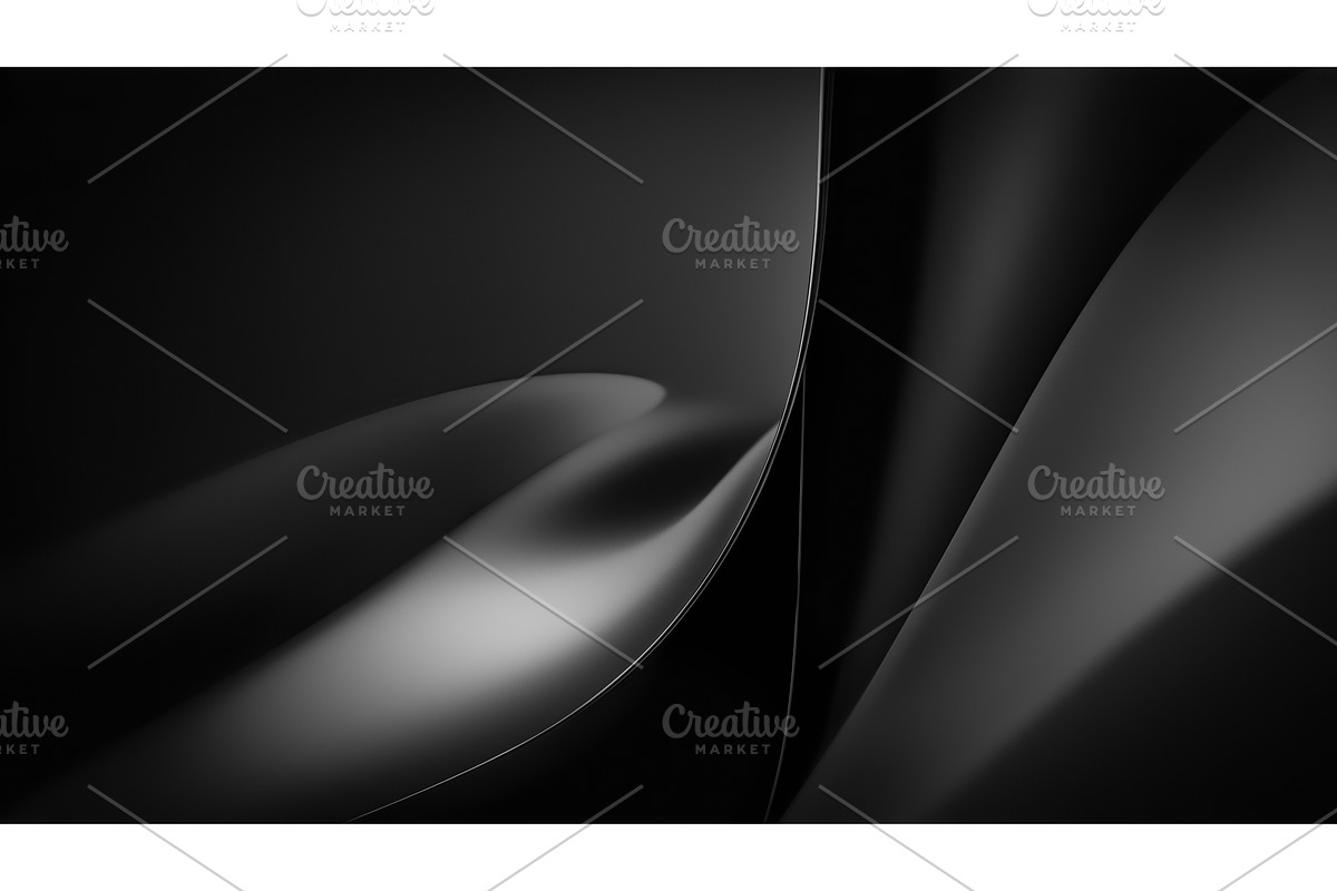 Abstract Grey Background Featuring, an Illustration by BazziBa♥