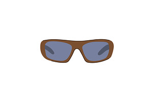 Male Sunglasses Men Cartoon Vector