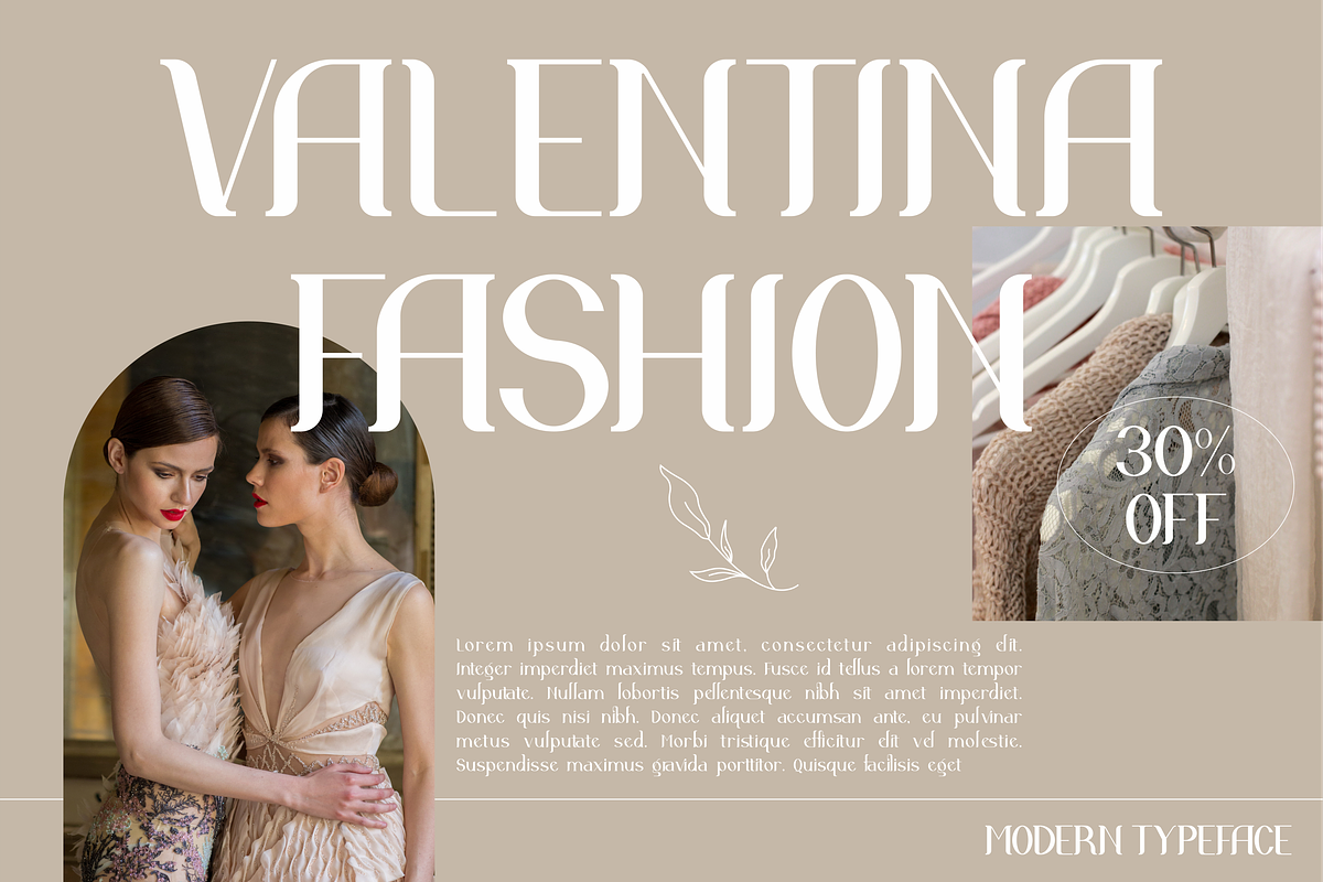 Agata Modern Display Font, a Serif Font by Storytype Studio (Photo 3 of 9)