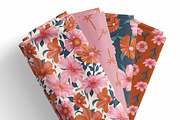 Desert Rose Botanicals Collection, a Pattern Graphic by Nora Gad (Thumbnail 3 of 19)
