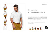 POLO SHIRT BUNDLE 29xMock-ups + DEMO, a Books & Magazine Mockup by Apparel_Mockups (Thumbnail 8 of 29)