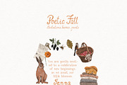 Fall Cottagecore Illustration Frames, a Decorative Illustration by whiteheartdesign (Thumbnail 5 of 19)