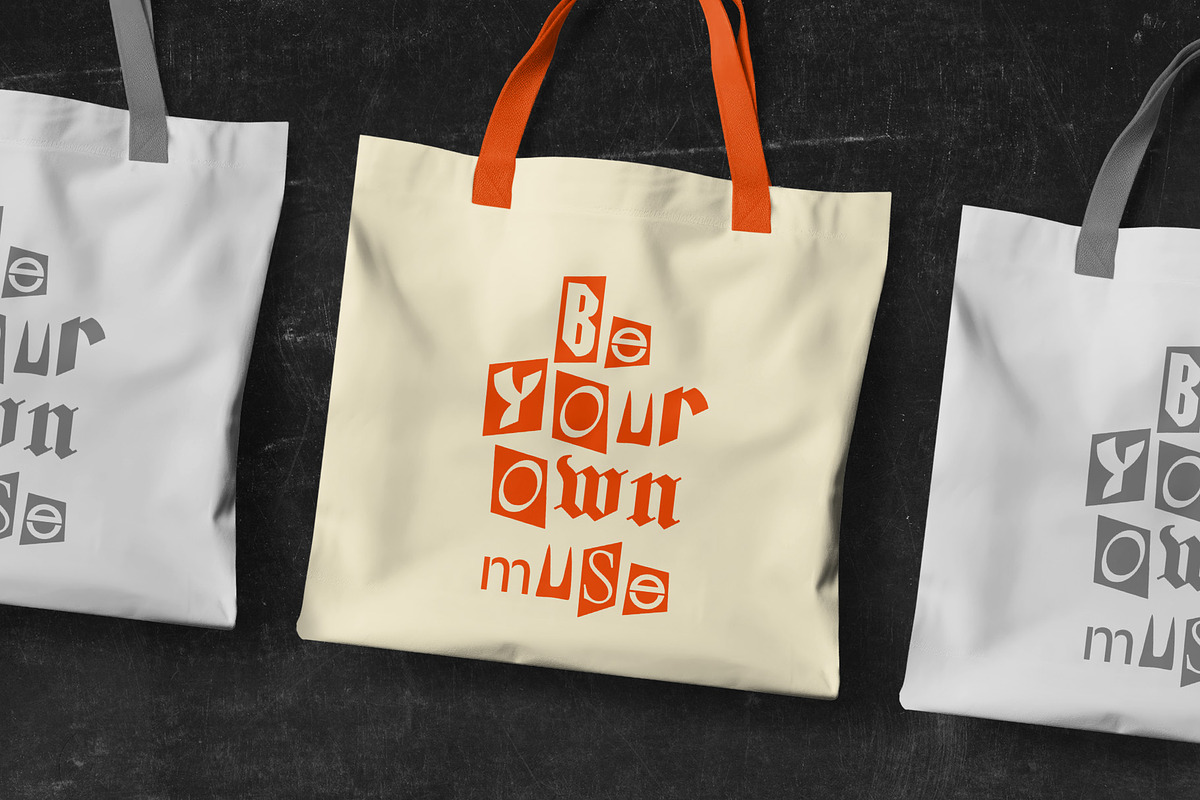 CS Benji – Collage Font, a Sans Serif Font by Craft Supply Co. (Photo 5 of 8)