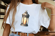Christmas Lantern with Snow Clipart, an Illustration by CrexoraLab (Thumbnail 5 of 5)