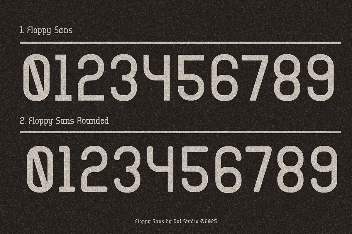 Floppy Clean Modern Sans Serif, a Sans Serif Font by Oui Studio (Photo 7 of 10)