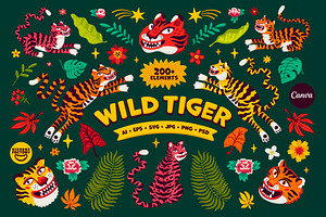 Wild tiger collection