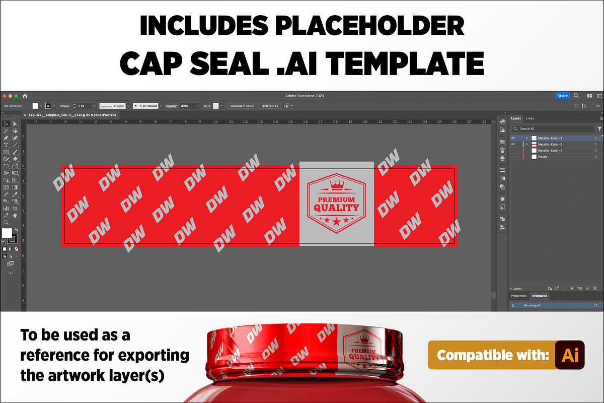 5lb Whey Protein Jar Mockup C2-Pro, a Packaging Mockup by Design Warlord (Photo 8 of 16)