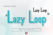 Lazy Loop, a Serif Font by Wow Magic (Thumbnail 1 of 3)
