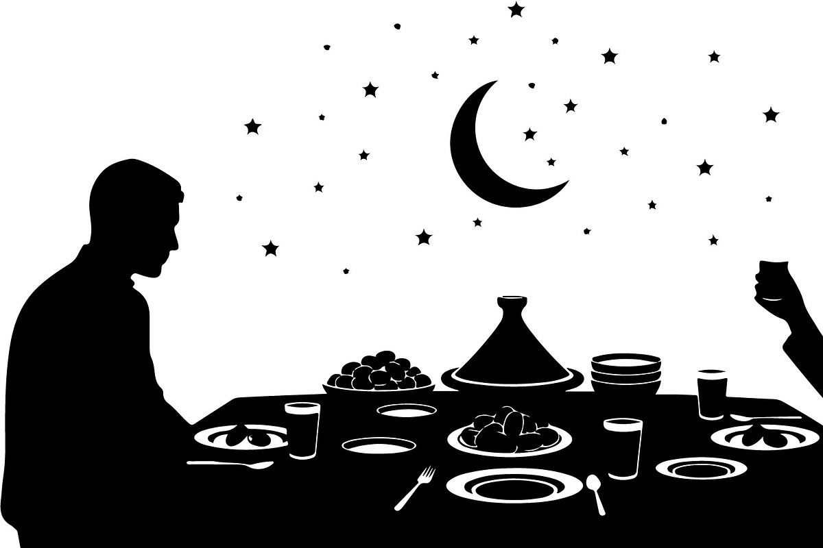 50 Ramadan Iftar Silhouette Bundle, an Illustration by Gfx_Store (Photo 14 of 49)