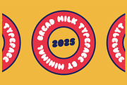 Bread Milk, a Handwritten Font by Modikstype (Thumbnail 9 of 9)