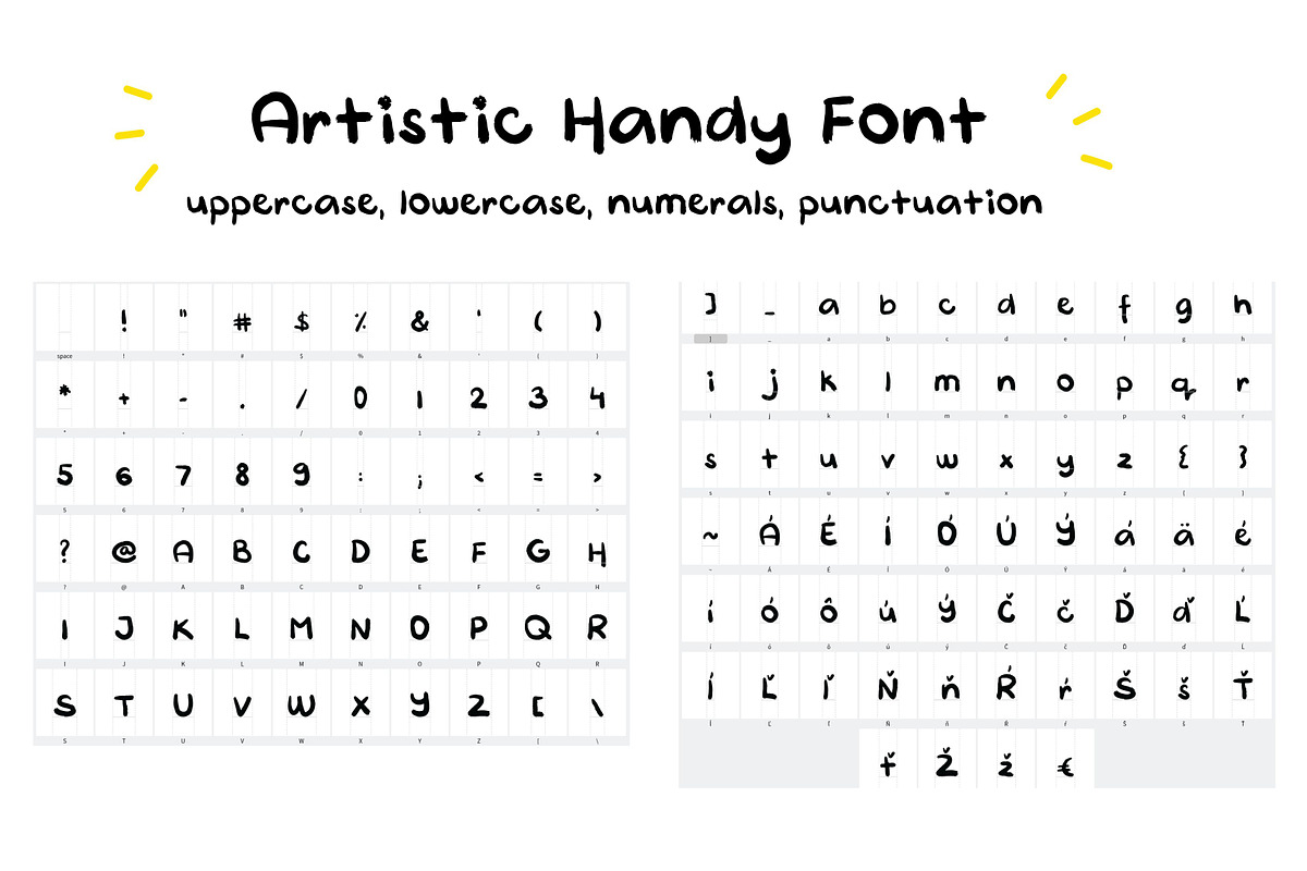 Artistic Handy Font - Handwritten, a Script Font by bigmomentsdesign (Photo 14 of 14)