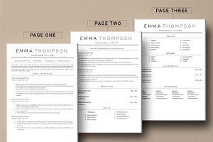 Editable Google Docs Resume