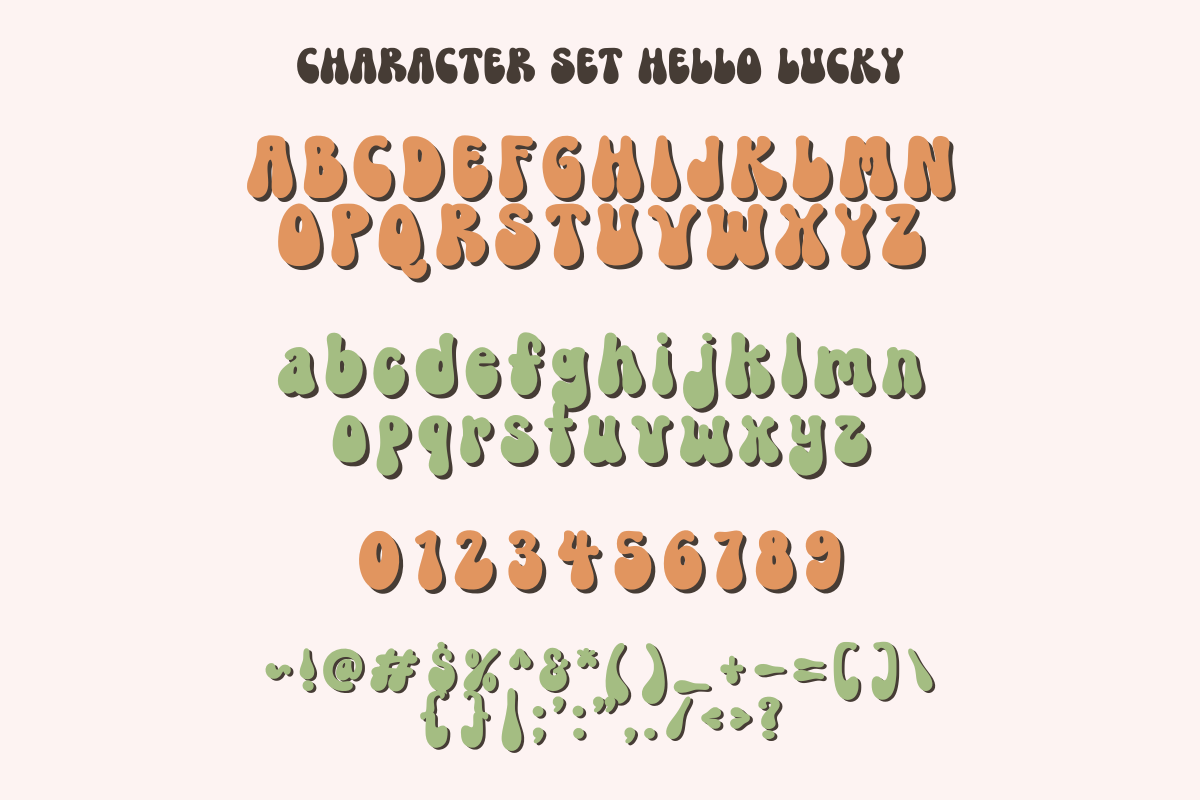 Hello Lucky, a Handwritten Font by SaktiAvellin (Photo 3 of 7)
