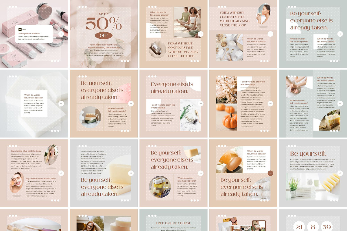 Instagram Post Story Template Dot, a Social Media Template by Keikoya (Photo 14 of 18)