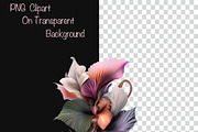 Fantasy Flowers Clipart Bundle, a Decorative Illustration by Fusion Dream (Thumbnail 8 of 10)