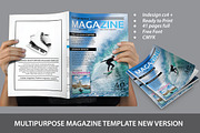 Multipurpose Magazine Template, a Magazine Template by Orlin (Thumbnail 1 of 6)