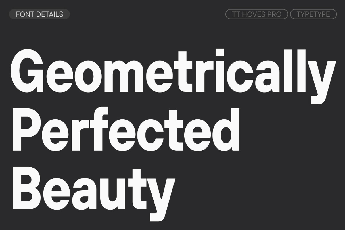 TT Hoves Pro Condensed, a Sans Serif Font by TypeType (Photo 3 of 6)