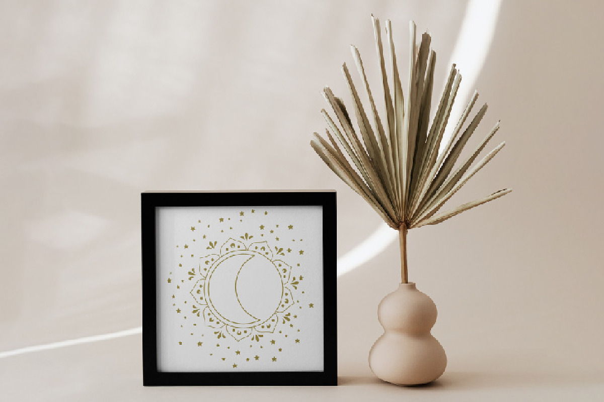 9 Zodiac, sun, moon and stars, an Illustration by Bloom21Art (Photo 4 of 4)