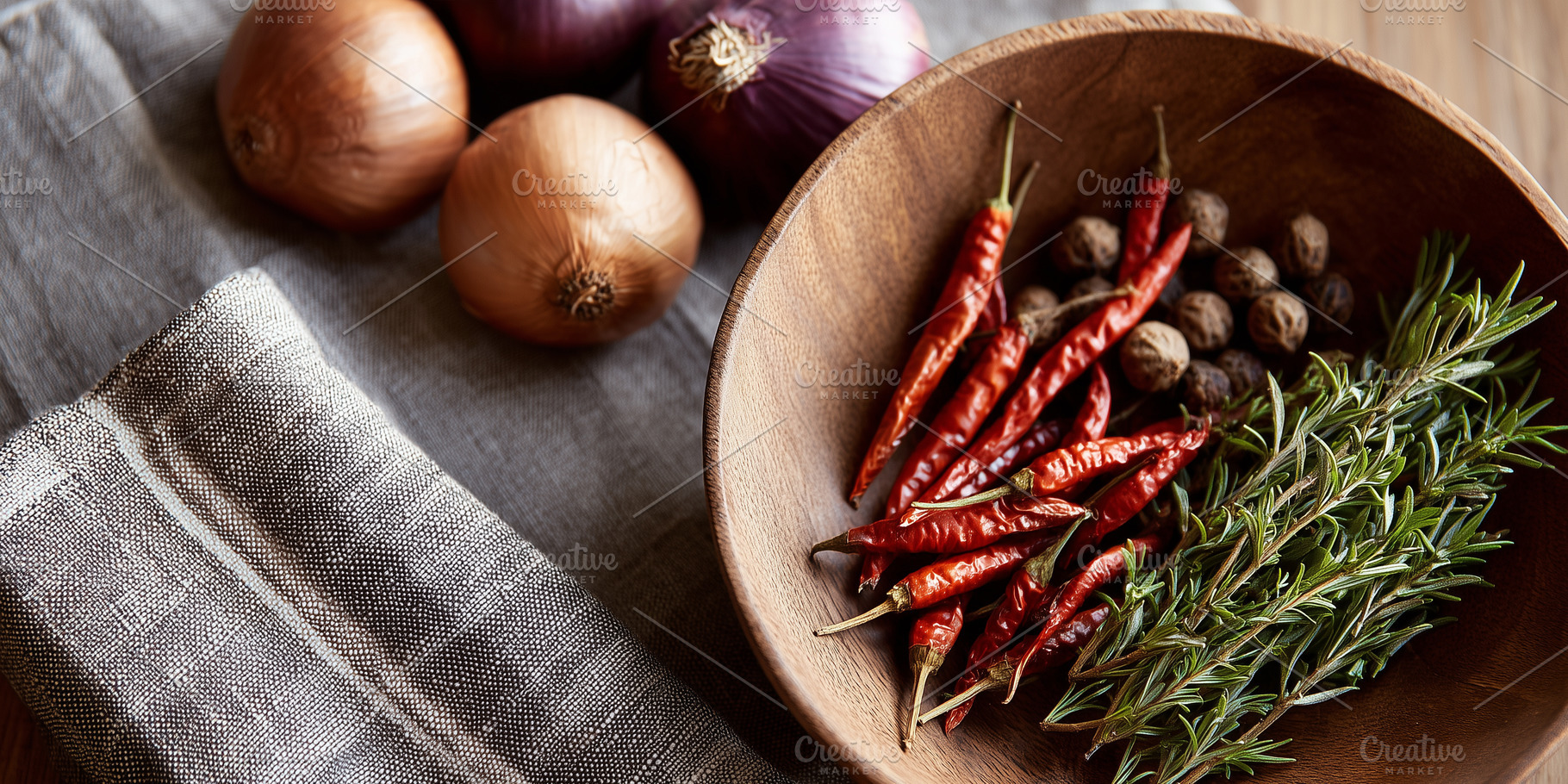 Dried red chili peppers, fresh, a Food & Drink Photo by MistyDay