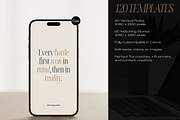 120 Mindset Quotes Instagram Bundle, a Social Media Template by Creatif Foundry (Thumbnail 6 of 8)