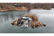 Aerial View of Rock Island Lake Club, a Graphic by wedoper (Thumbnail 1 of 2)