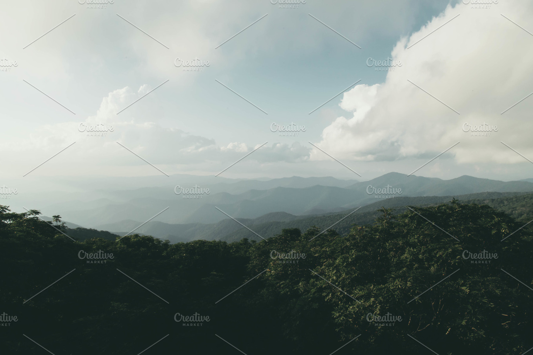 Dark Mountain Landscape, a Nature Photo by Tamara Lance
