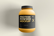 Food Supplement Plastic Jar Mockup, a Cups & Container Mockup by dpi (Thumbnail 10 of 14)