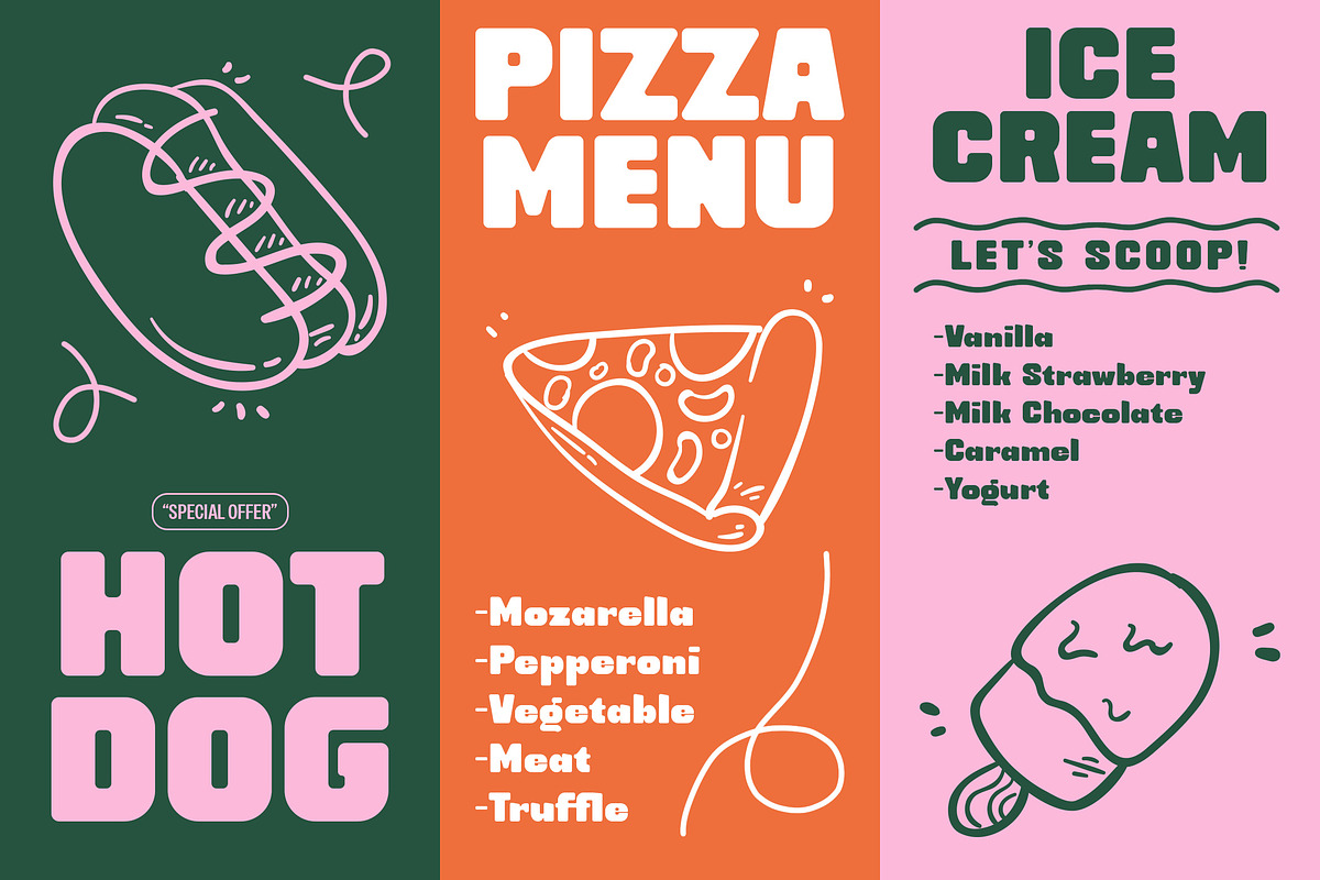 DT Youthy Bold, a Sans Serif Font by Dryy.type (Photo 8 of 8)