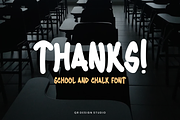 Bichan Machabo - School & Chalk Font, a Handwritten Font by QR Design Studio (Thumbnail 6 of 6)