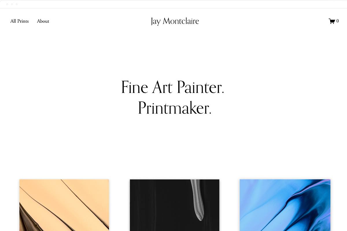 Figma Portfolio Web Template, a Landing Page Template by LABSTUDIONY (Photo 1 of 3)