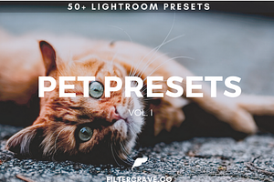 50 Pet Lightroom Presets Vol. I