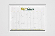 Undated Eco Calendar: Golden Straw, a Poster Template by Elibee (Thumbnail 5 of 6)
