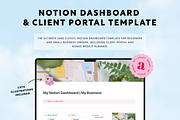 The Ultimate Notion Dashboard, a Marketing Template by DesignbyAyelet (Thumbnail 1 of 6)
