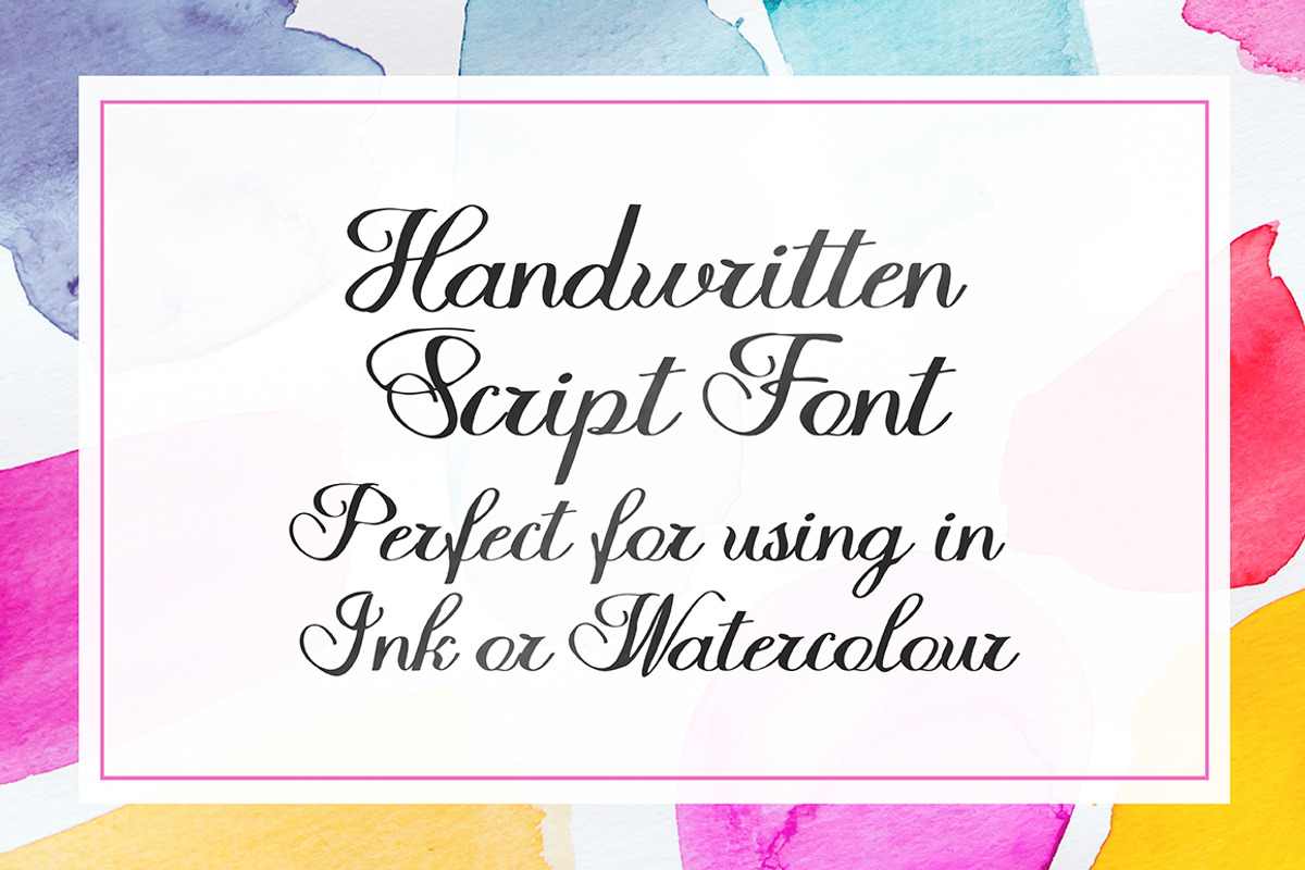 Halfesika Script preview 7