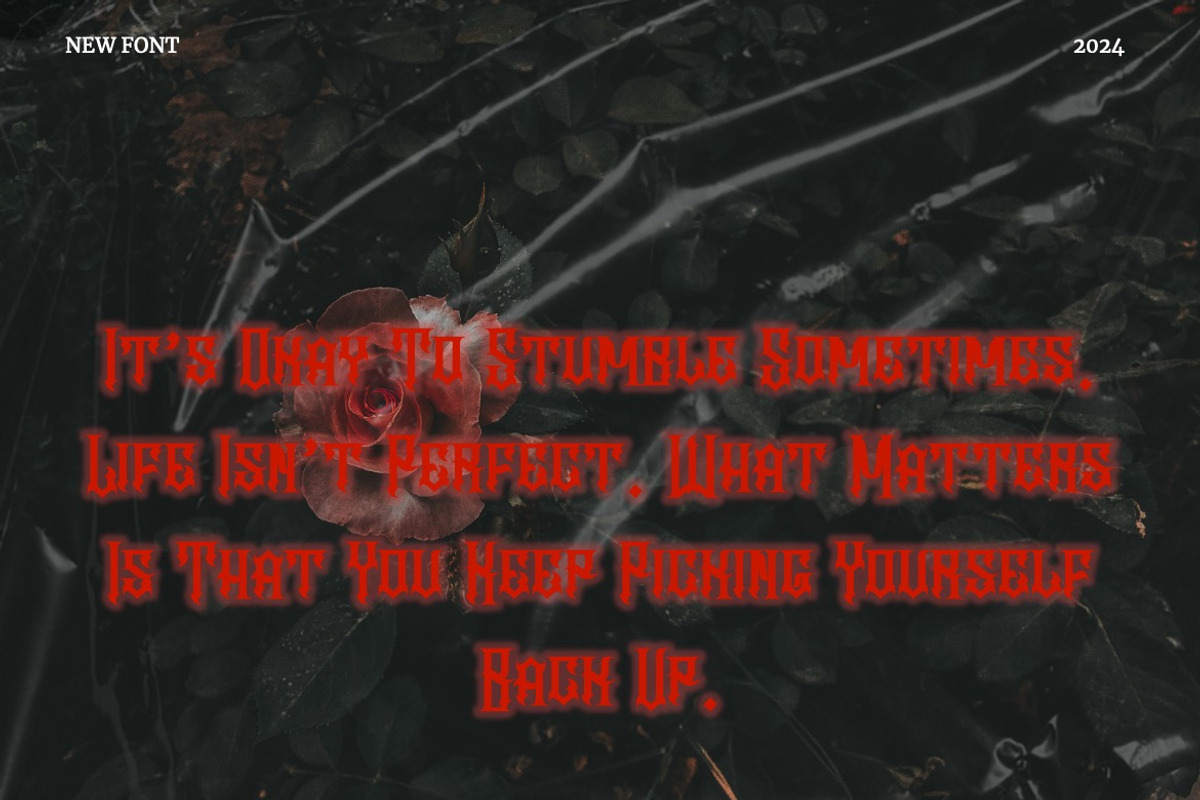 Velgrynd - Display Blackletter Font, a Blackletter Font by Dhabee (Photo 13 of 17)