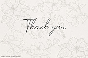 Magnolia Flower Vector Illustration, an Illustration by IllustratorAnnie (Thumbnail 7 of 7)