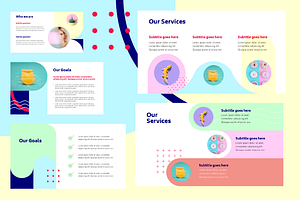 Pastel Pattern PPT Template