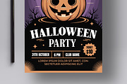 Halloween Party Night Event Flyer, a Flyer Template by MightyDesign (Thumbnail 3 of 8)
