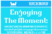 Shine Brightly font, a Font by weknow (Thumbnail 2 of 8)
